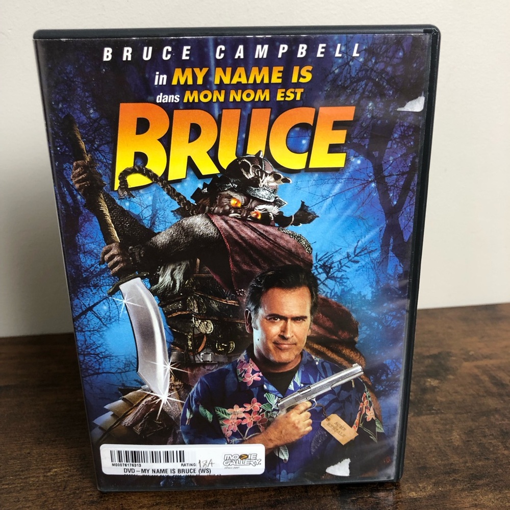 🎥10 for $15🍿 My Name is Bruce DVD